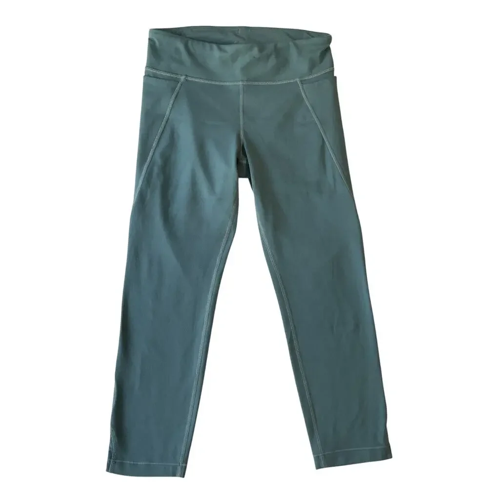 Athleta Girl Girls Activewear Pants XL 14 Teal Legging Yoga 18